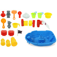 JAMARA Pirate Jack sand- och vattenlekbord