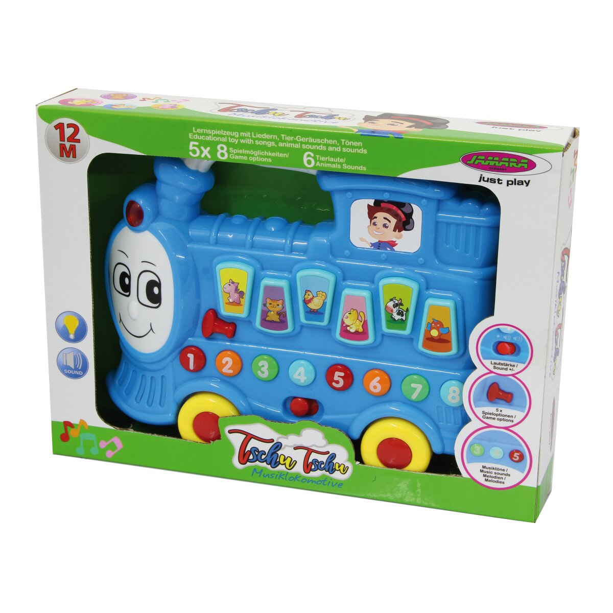 JAMARA Train with music