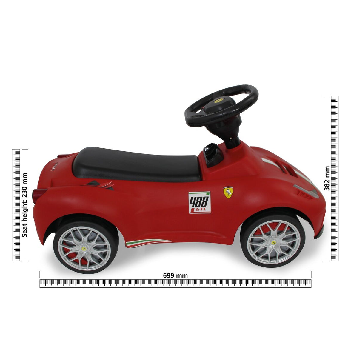 JAMARA Ferrari 488 GTE barnrutschkana