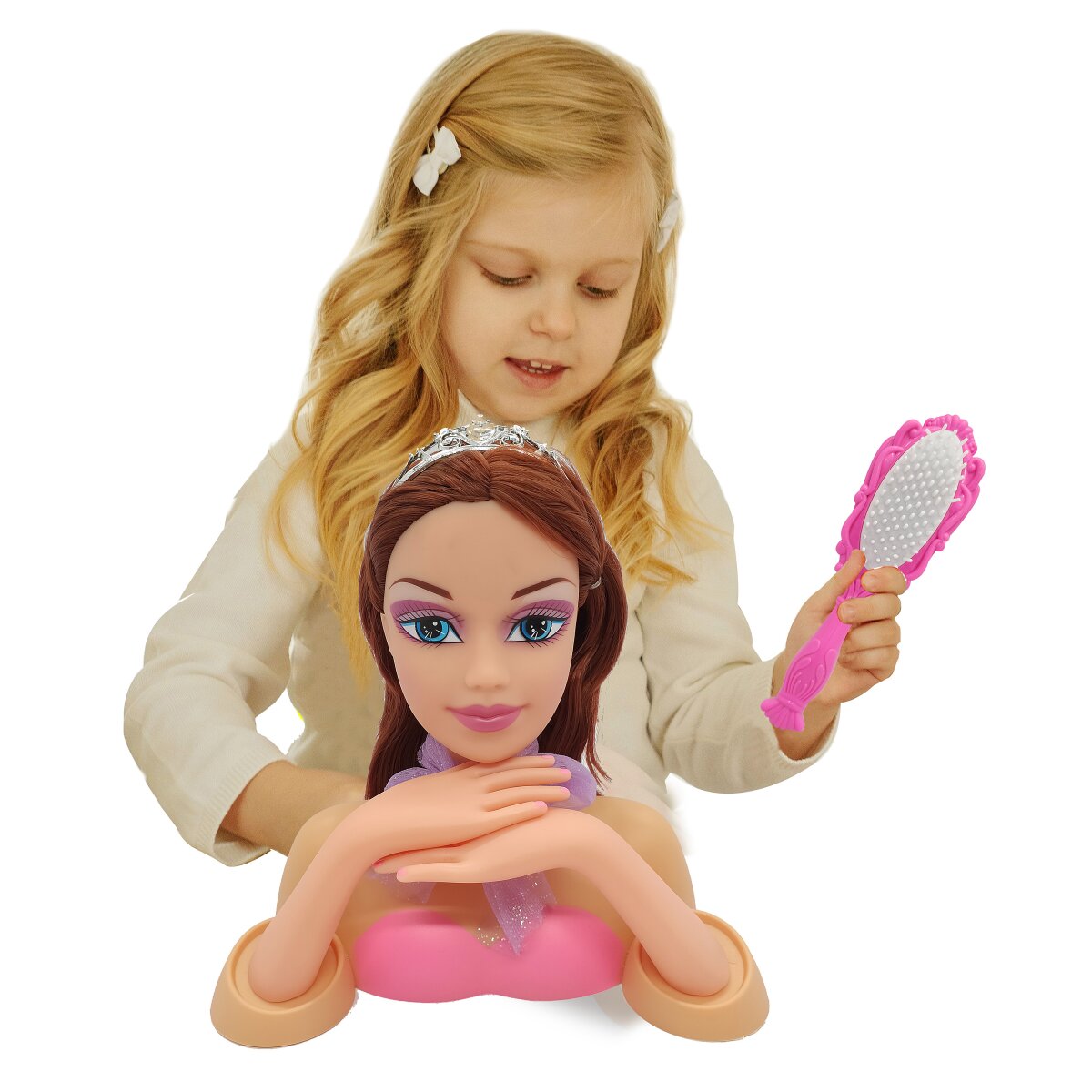 JAMARA Frisörhuvud Emma Beauty