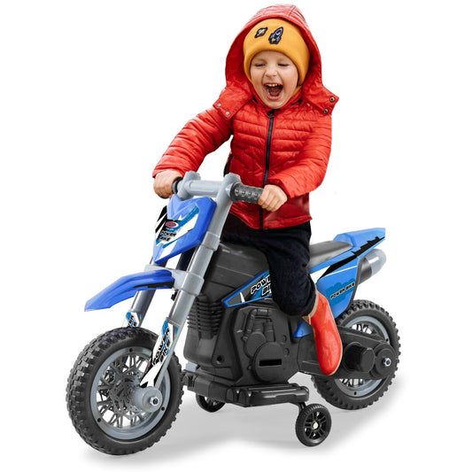JAMARA Ride-on Motorcycle Power Bike blue 6V