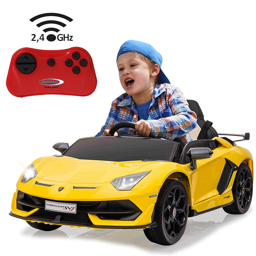 JAMARA Ride-on Lamborghini Aventador SVJ