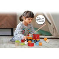 Kidiwood Kranbil i trä med magnet