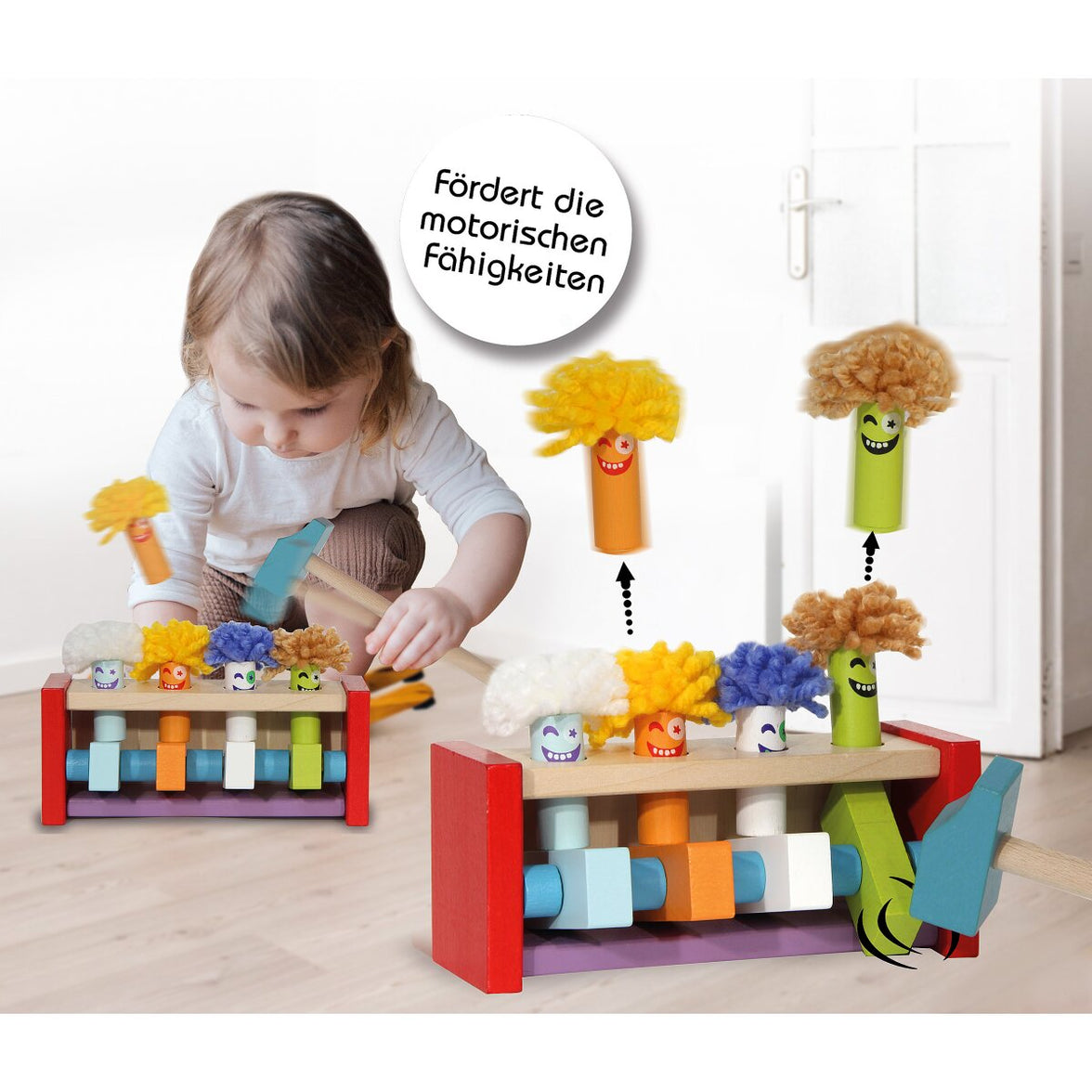 Kidiwood Jumping Clowns 6 delar