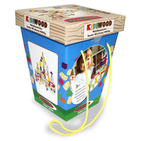 Kidiwood Wooden blocks 100 delar