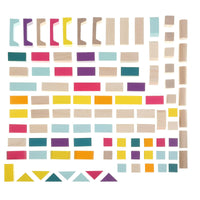 Kidiwood Wooden blocks 100 delar