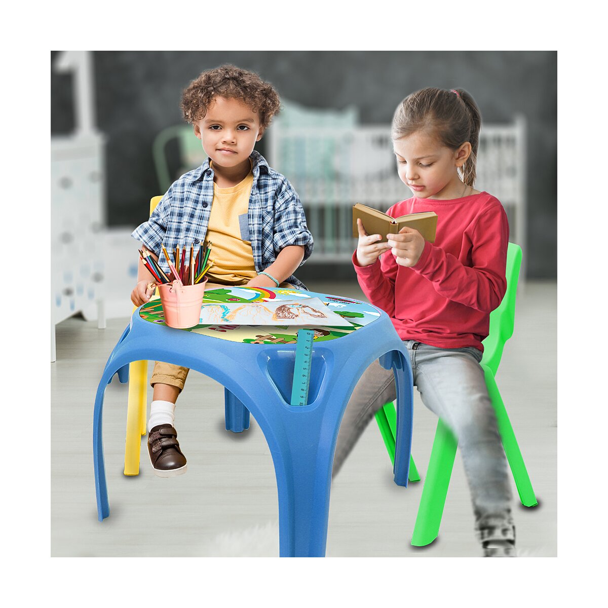 JAMARA Barnbord Fun with Numbers