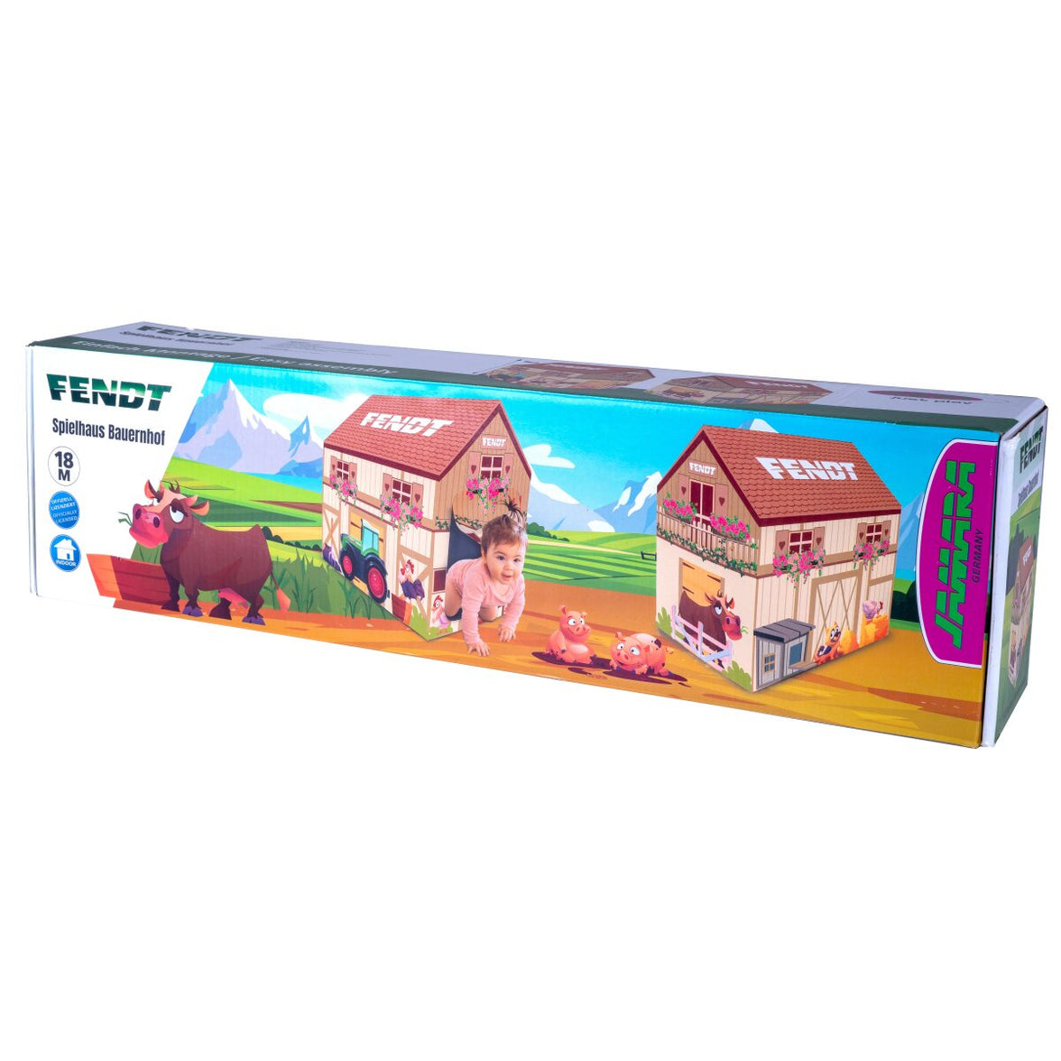 JAMARA Fendt bondgårdstält