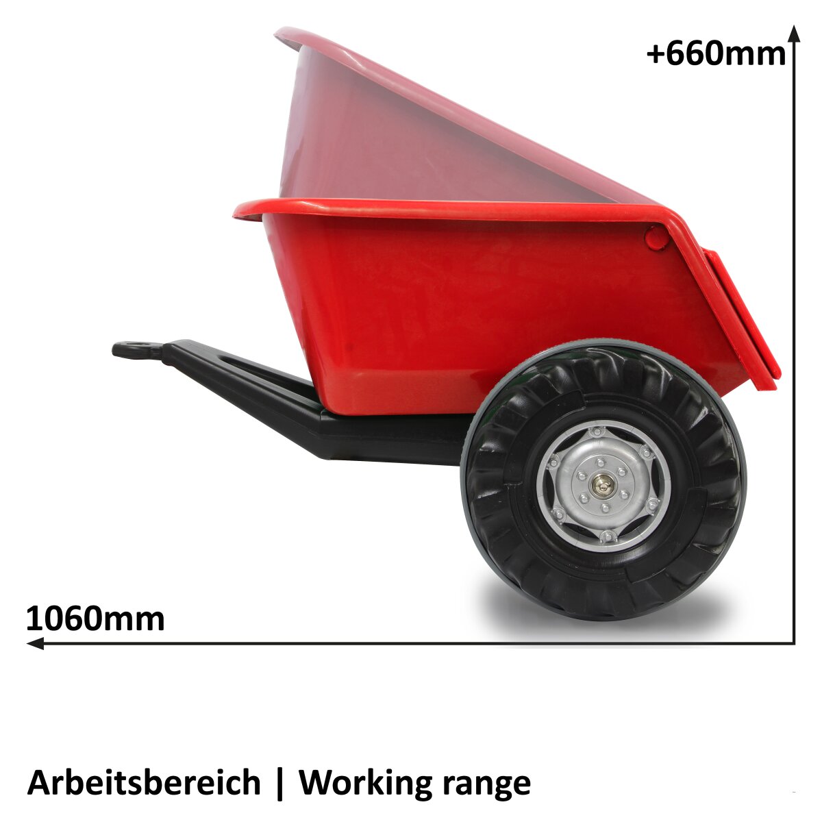 JAMARA Trailer Ride-on för traktor