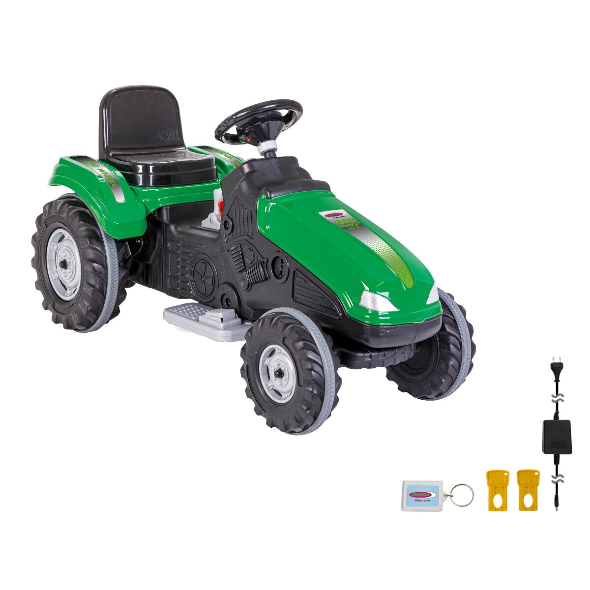 JAMARA Ride-on Traktor Big Wheel 12V