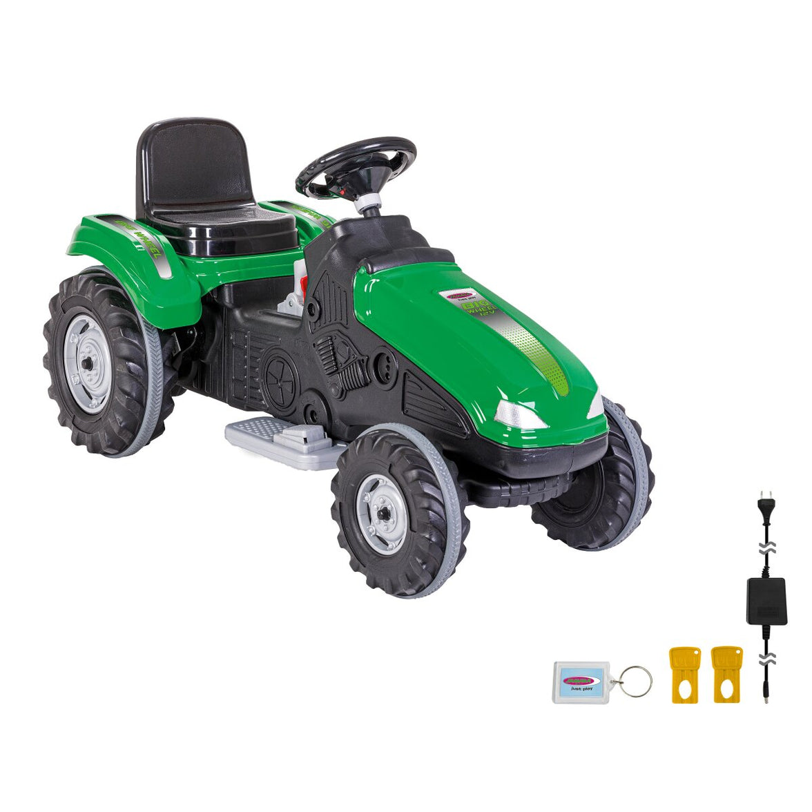 JAMARA Ride-on Traktor Big Wheel 12V