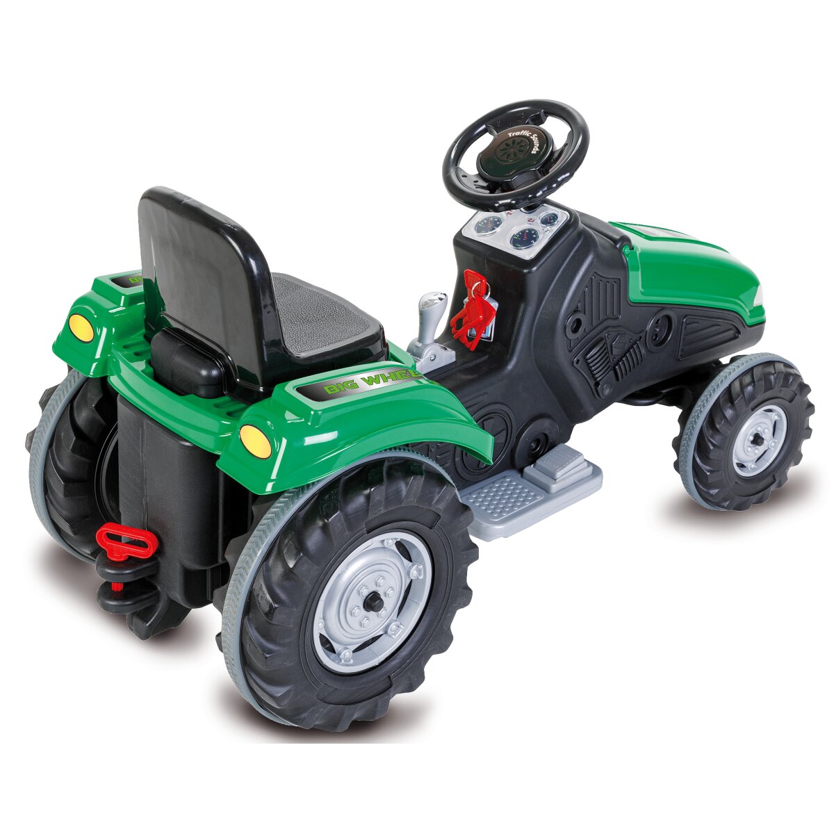 JAMARA Ride-on Traktor Big Wheel 12V
