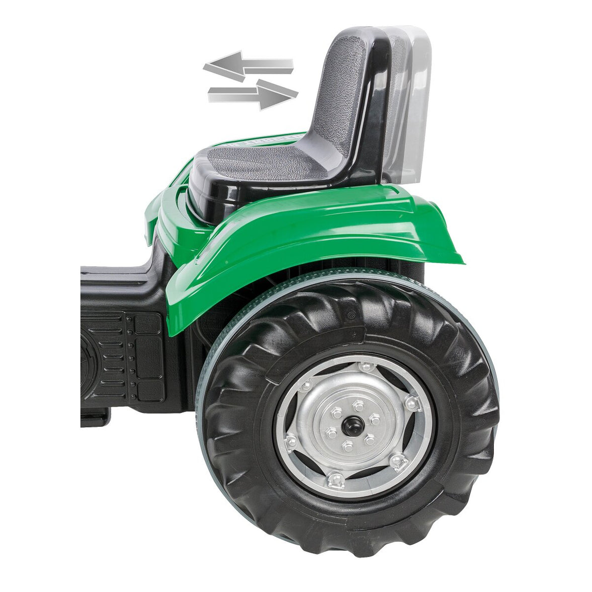 JAMARA Ride-on Traktor Big Wheel 12V