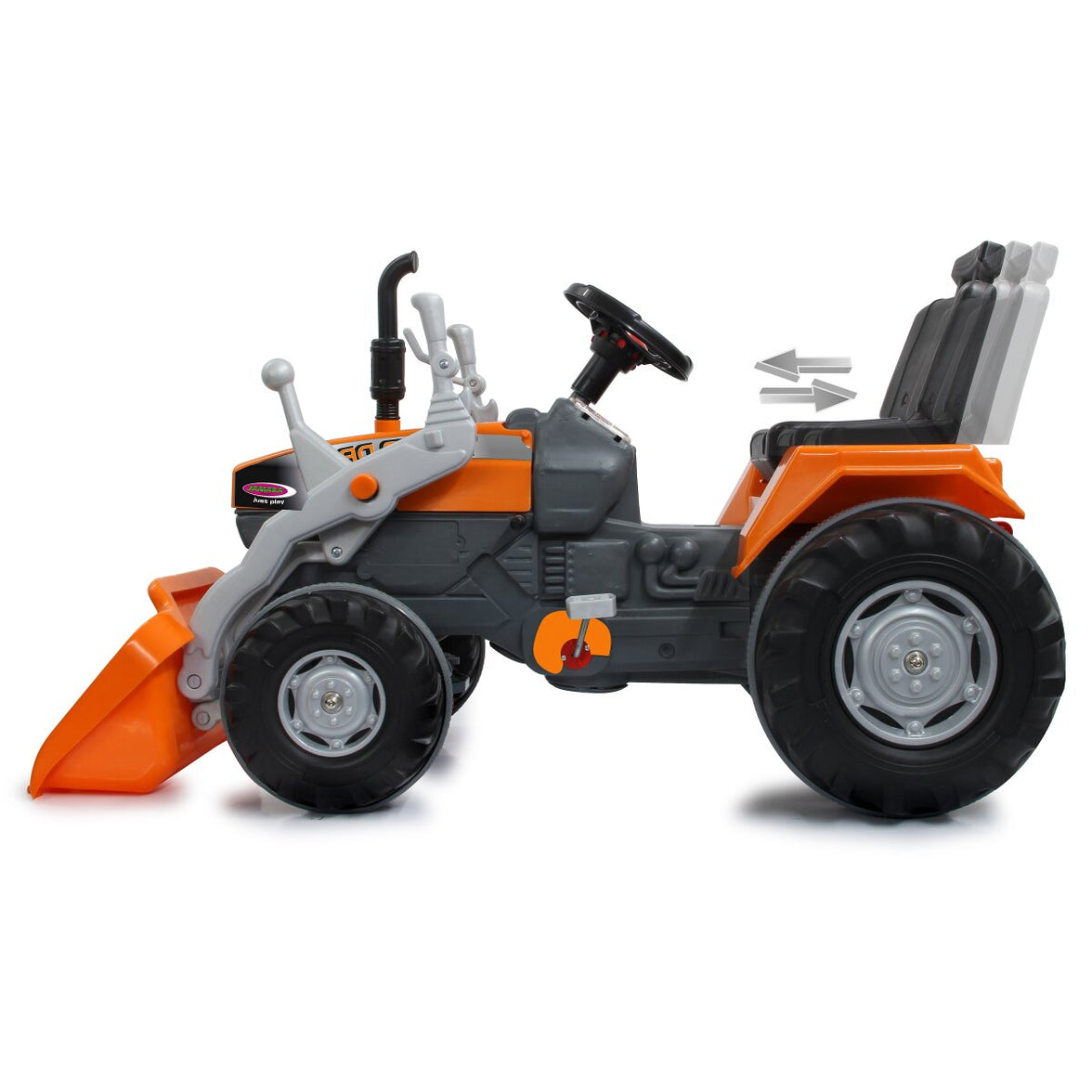 JAMARA Pedaltraktor Big Wheel orange
