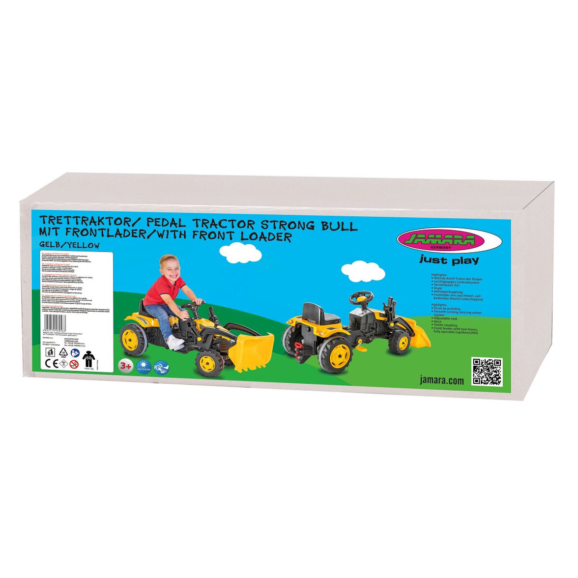 JAMARA Pedaltraktor Strong Bull