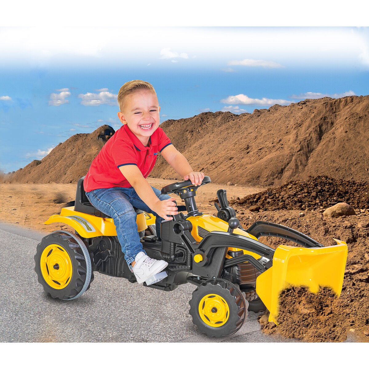 JAMARA Pedaltraktor Strong Bull