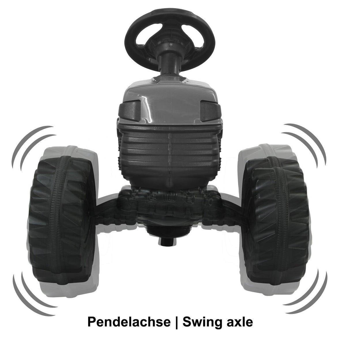 JAMARA Pedaltraktor Big Wheel