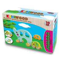 Kidiwood Elefantfamilj i trä, 3 delar