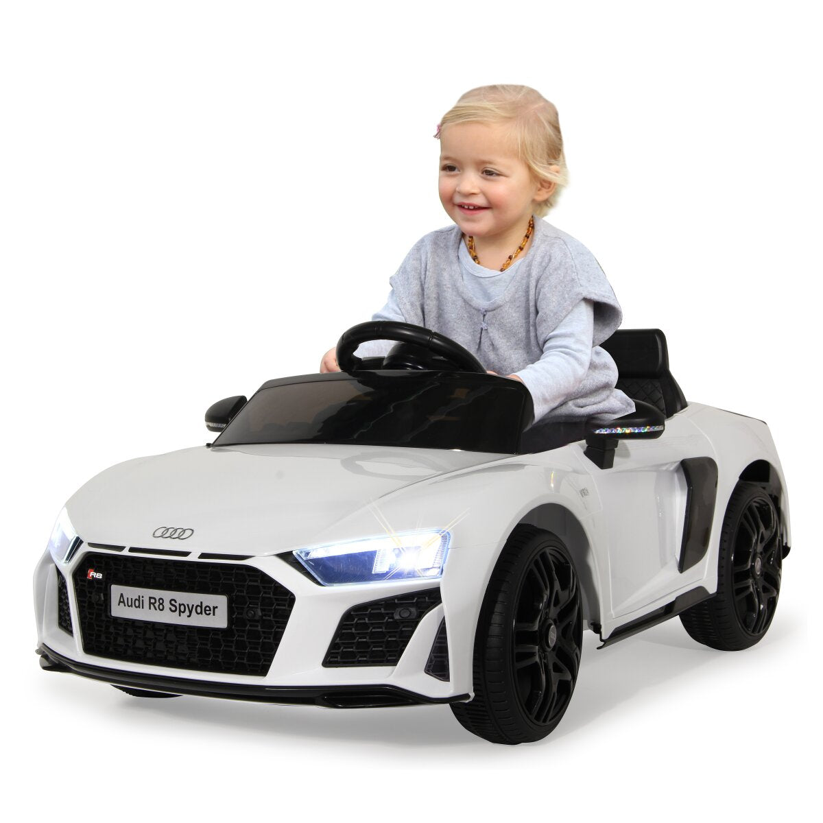JAMARA Ride-on Audi R8 Spyder V10 performance quattro white