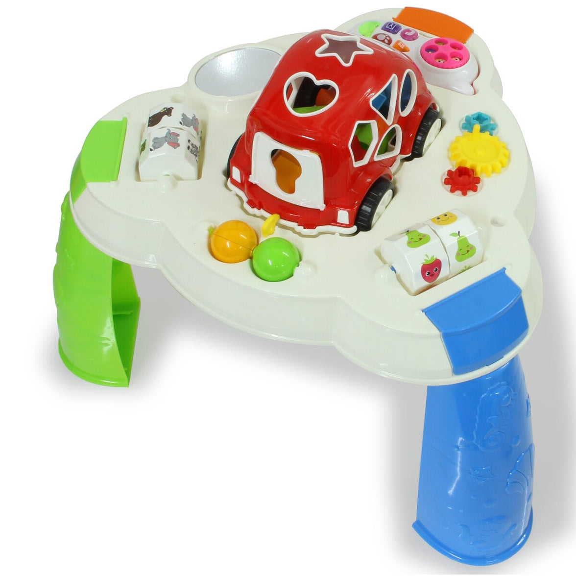 JAMARA Lekbord med formbil och mobil