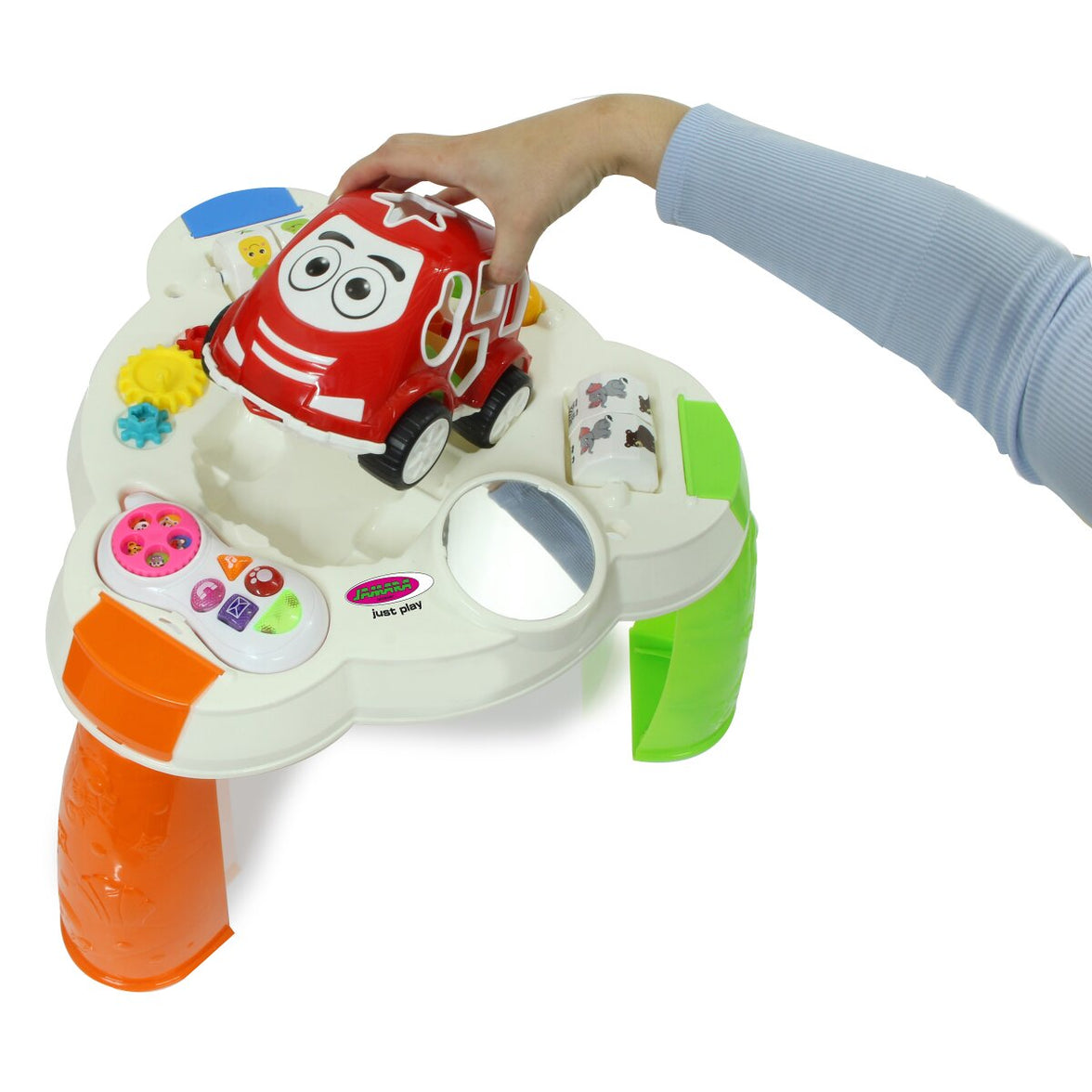 JAMARA Lekbord med formbil och mobil