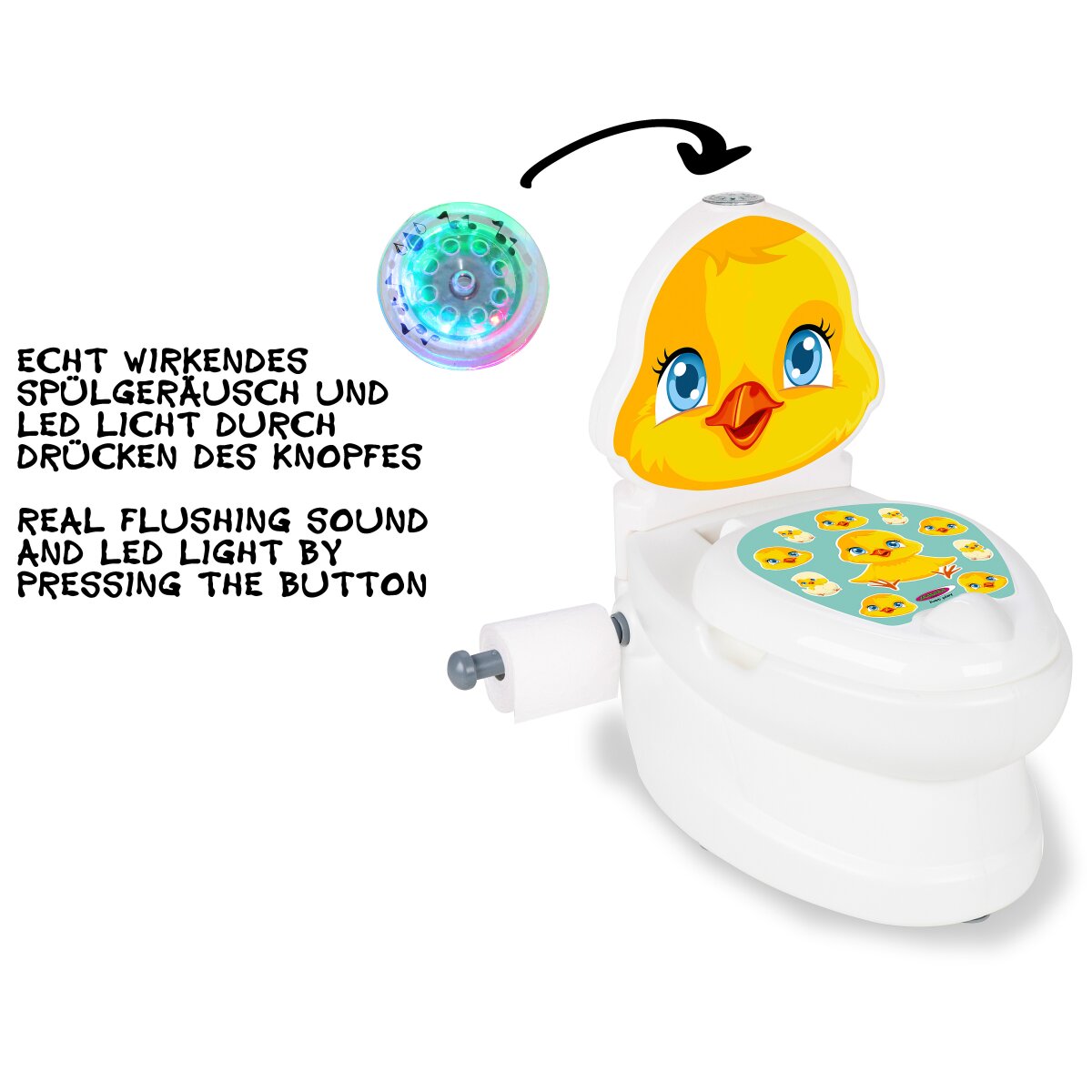 JAMARA My Little Toilet med ljud och ljus