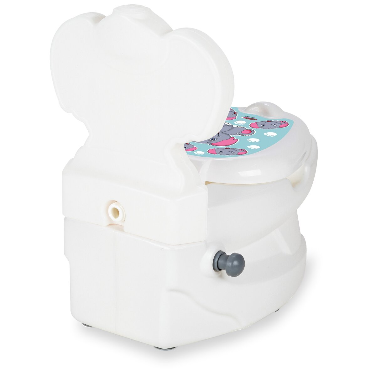 JAMARA My small Toilet Elephant with flush sound and Toiletn paper holder