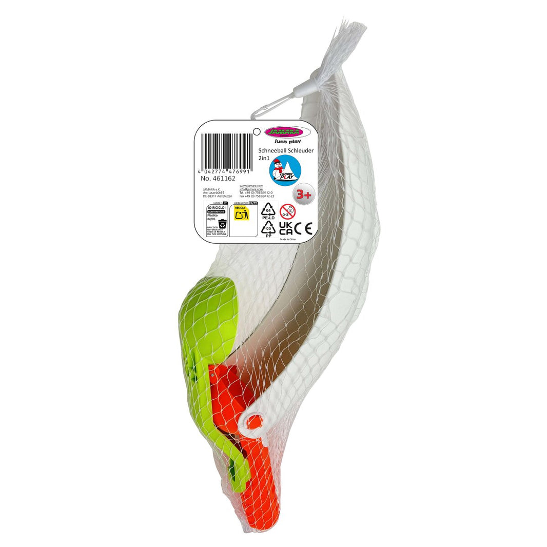 JAMARA Snow Play Snöbollskastare 2-i-1