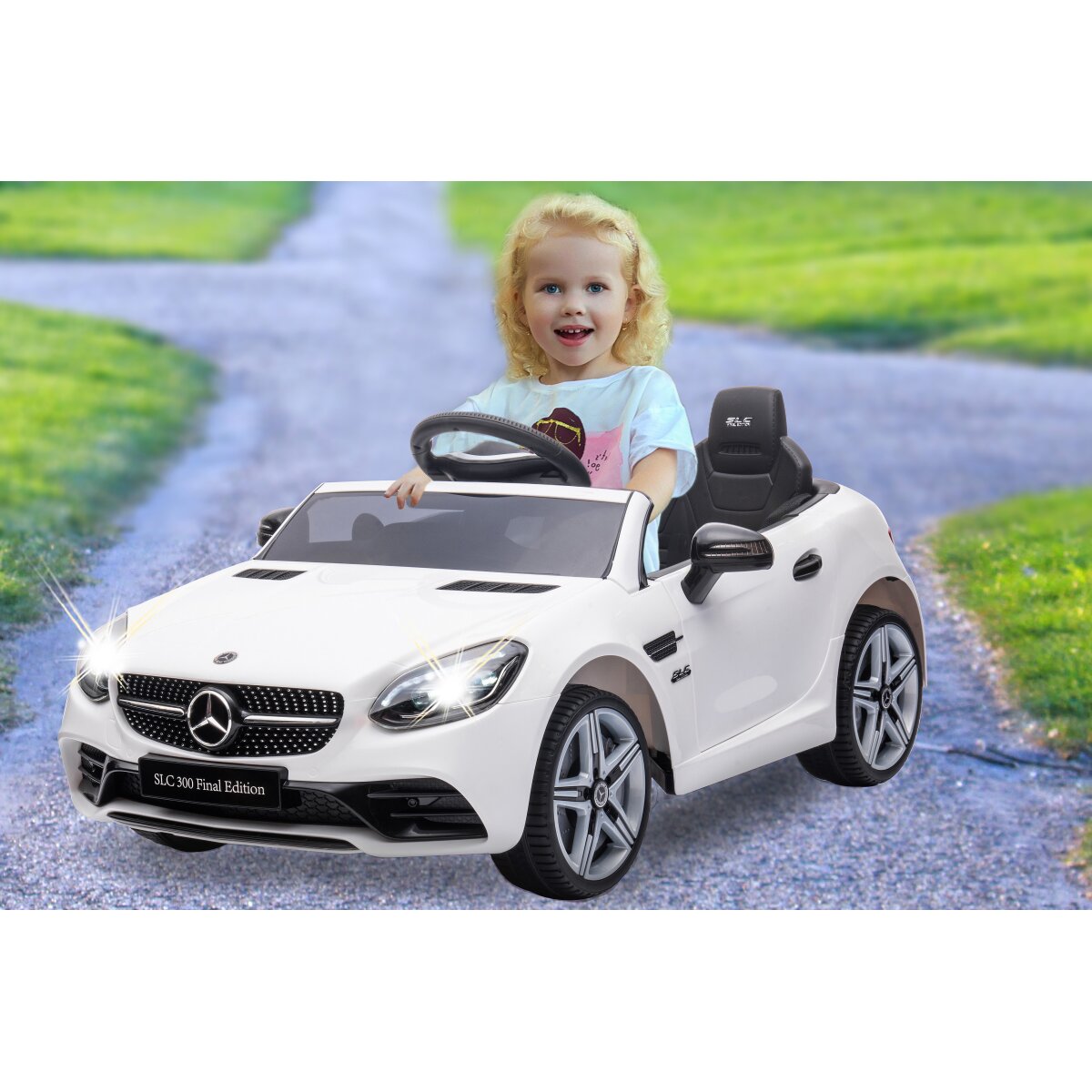 JAMARA Ride-on Mercedes-Benz SLC 12V