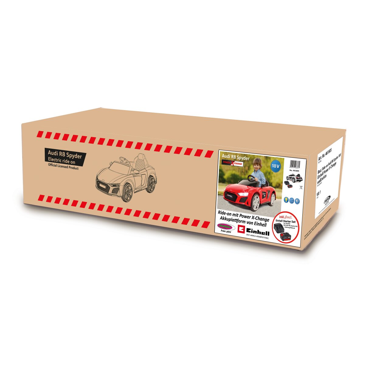 JAMARA Ride-on Audi R8 Spyder 18V