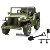 JAMARA Ride-on Jeep Willys MB