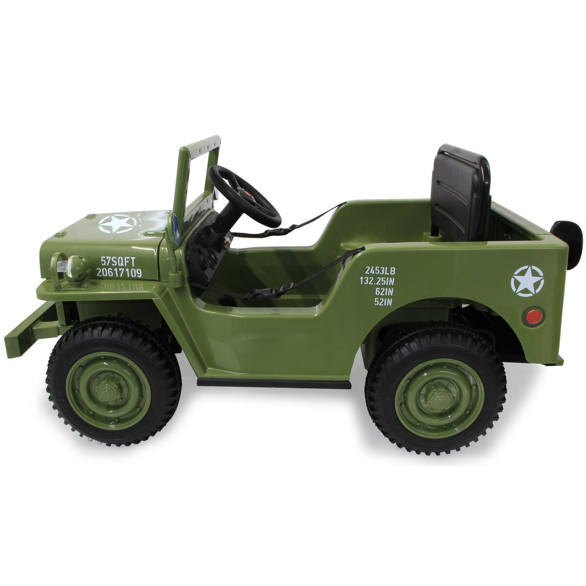 JAMARA Ride-on Jeep Willys MB