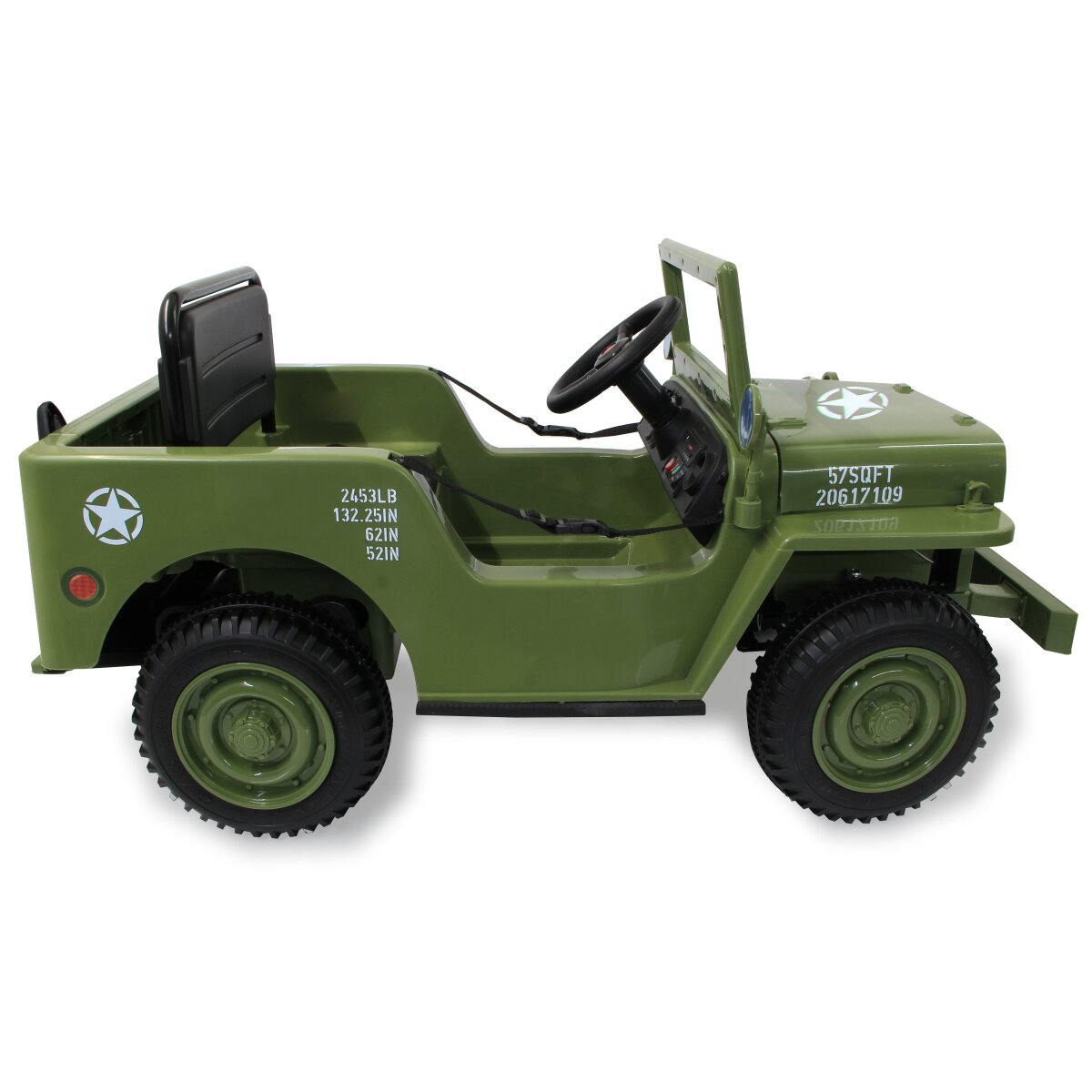 JAMARA Ride-on Jeep Willys MB