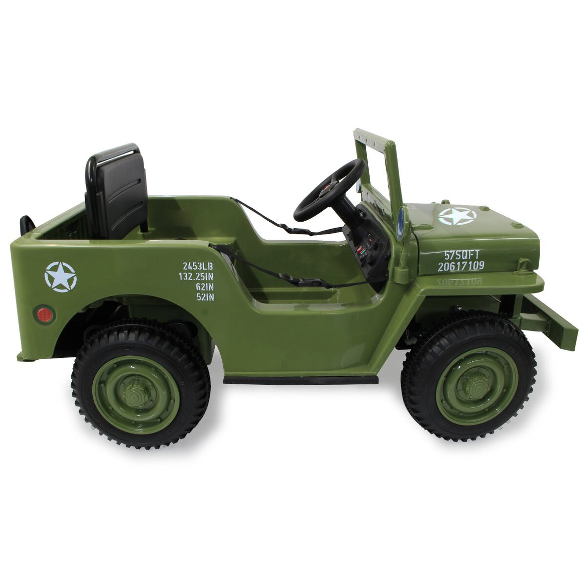 JAMARA Ride-on Jeep Willys MB
