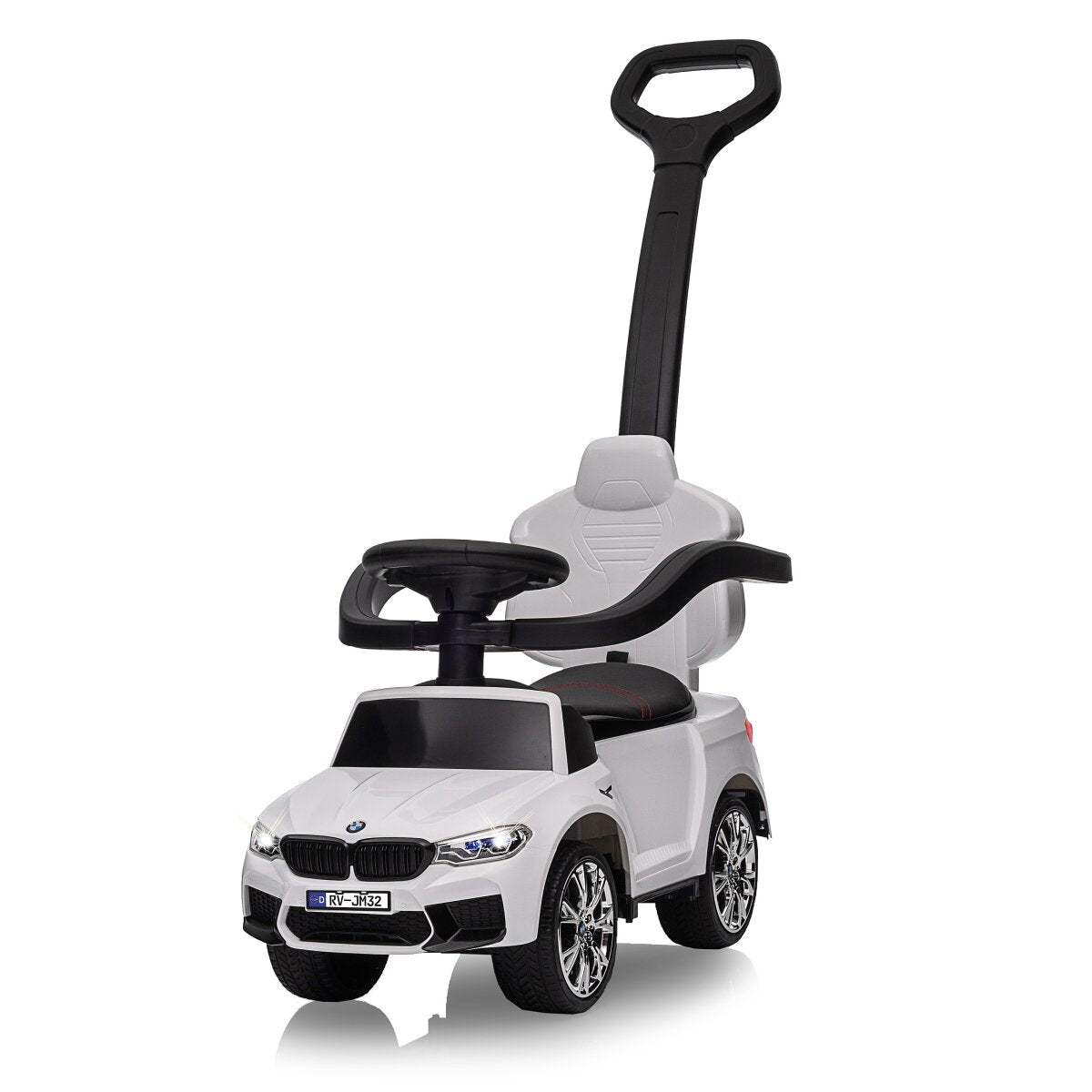 JAMARA Push Car BMW M5 white 2in1 with push bar
