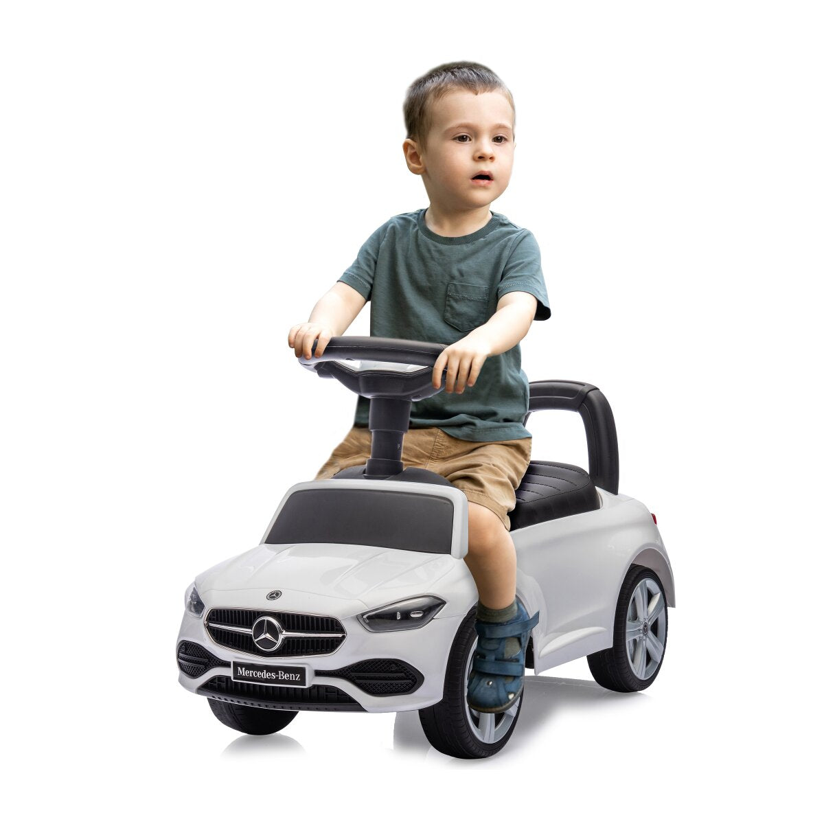 JAMARA Push Car Mercedes-Benz C-Class white 2in1