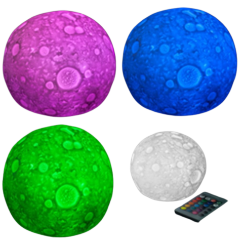 MOON LAMP 13 CM WITH REMOTE CONTROL