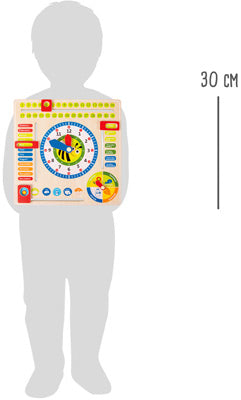 small foot Inlärningstavla Datum & Tid