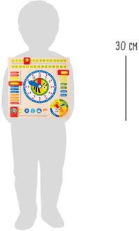 small foot Inlärningstavla Datum & Tid