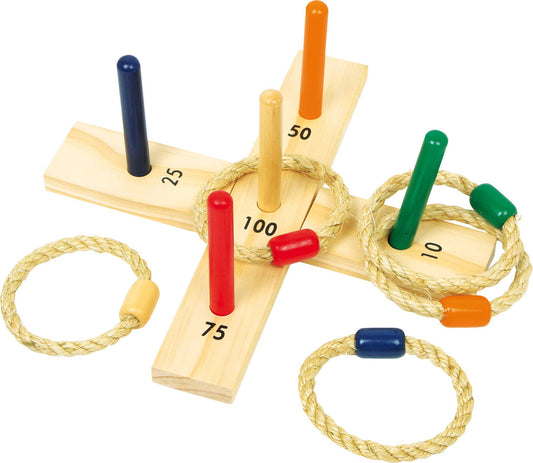 small foot Ring Toss Game | Trädgård Spel | Trä