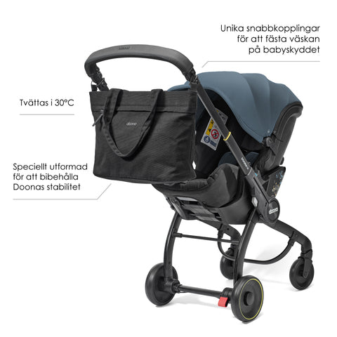 Doona Tote Bag Skötväska "Svart"