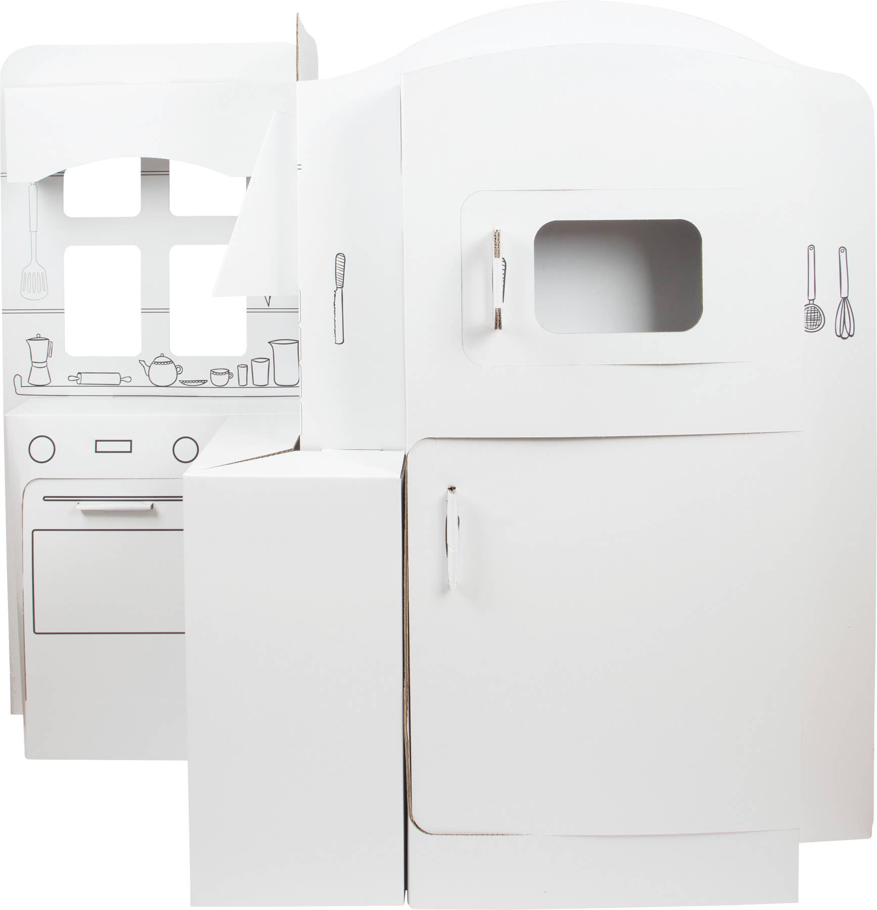 small foot Barnkök av kartong