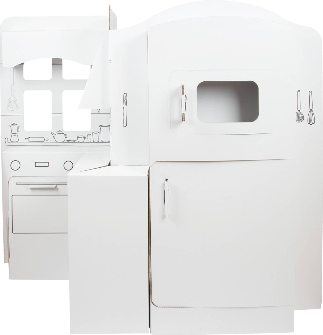 small foot Barnkök av kartong