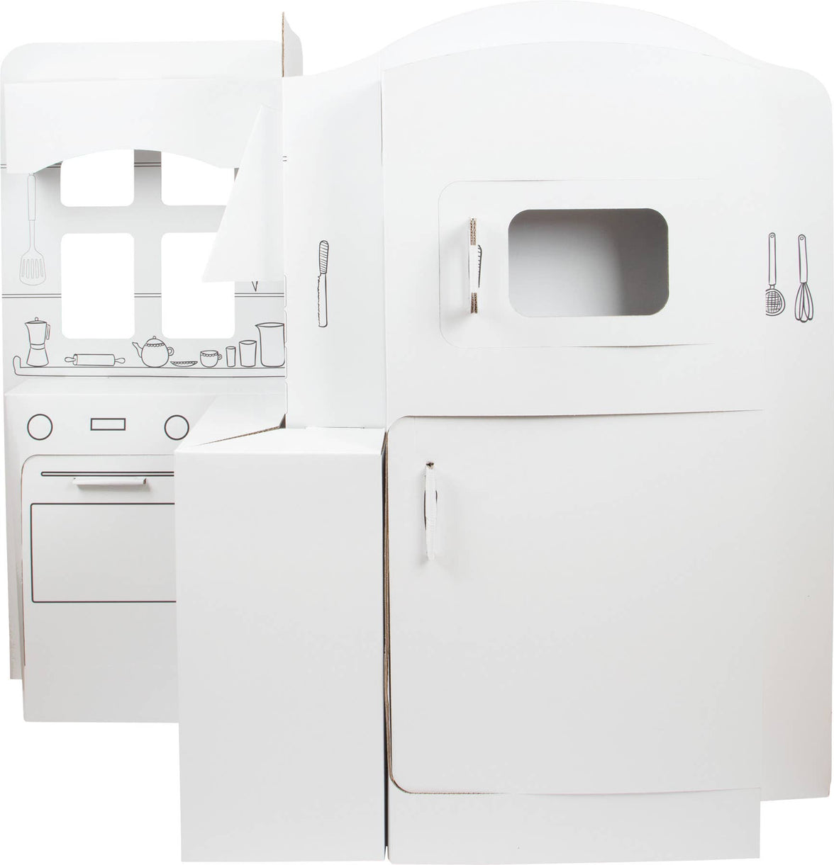 small foot Barnkök av kartong