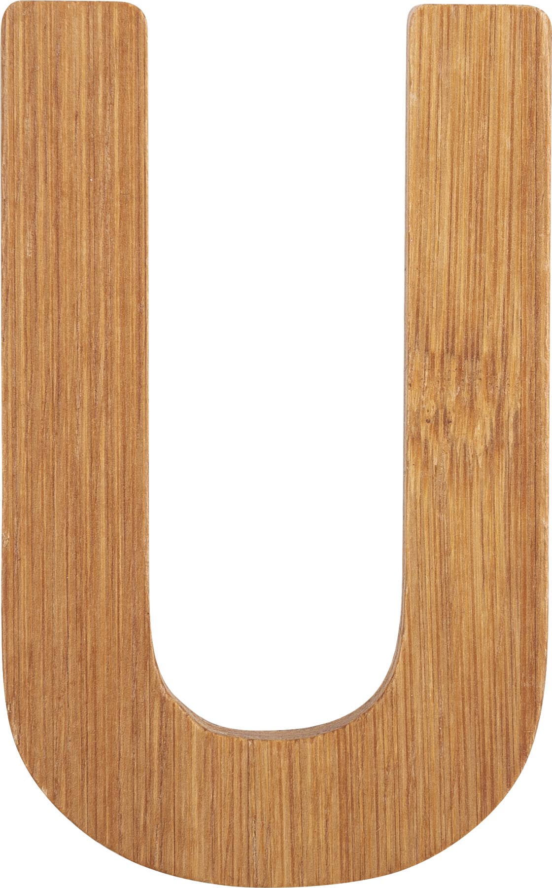 small foot ABC bokstäver bambu U