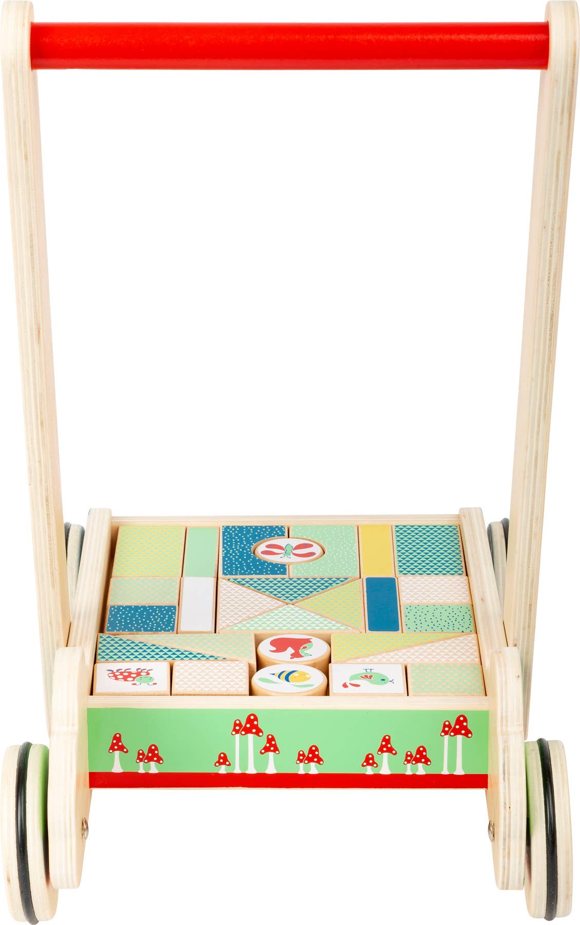 small foot Baby walker byggstenar ”Flytta det! ”| Gåstol | trä