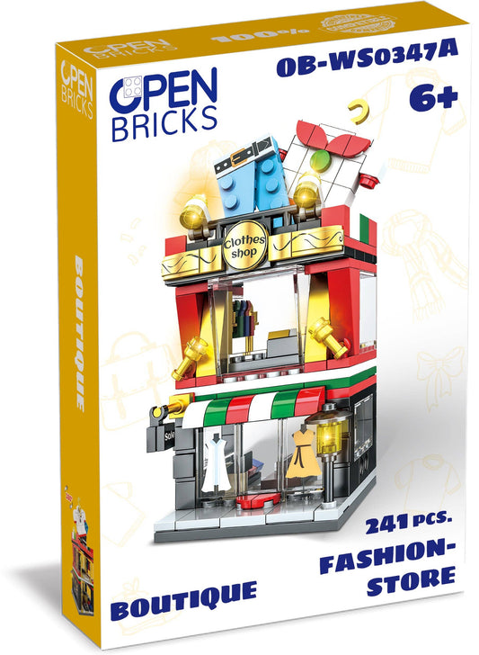 Öppna bricks - butik