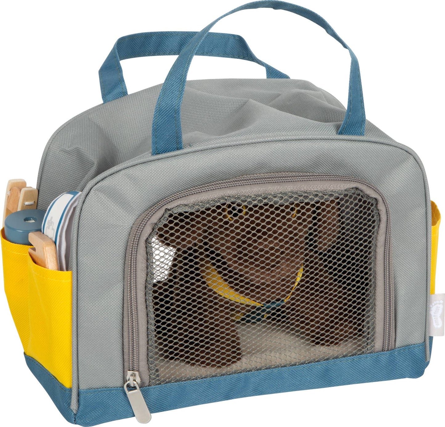 small foot small foot Hund med väska och grooming-kit | rollspel | träleksak