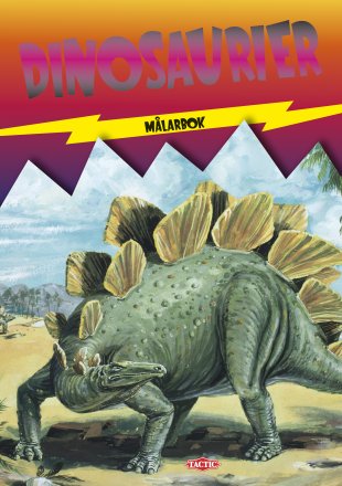 Tactic DINOSAURIER Målarbok