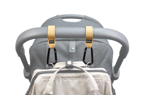 Dooky Buggy Hook Small 2pcs Beige
